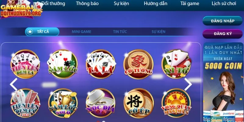 Game bài đổi thưởng 42 Toàn cảnh trang game bài đổi thưởng